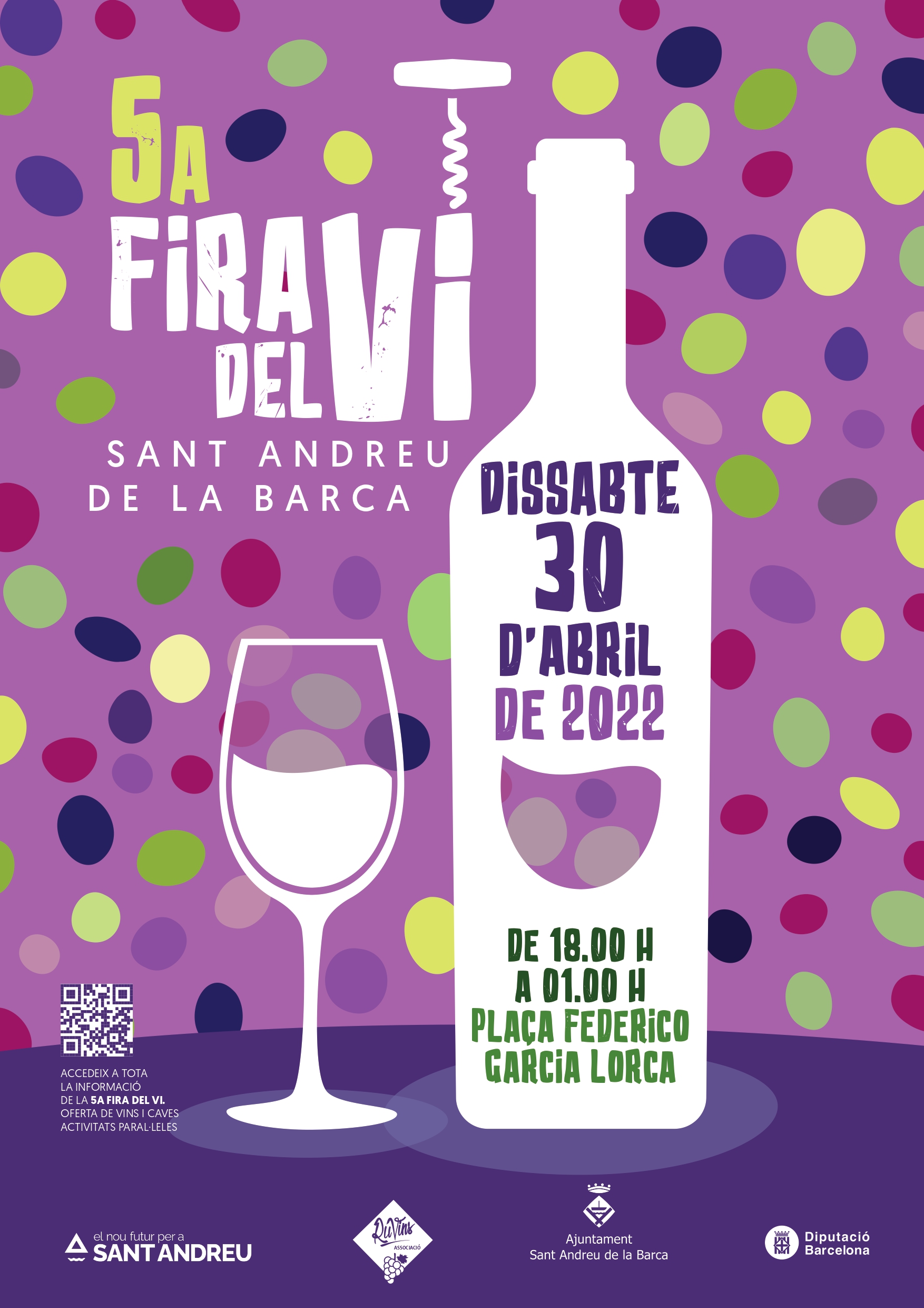 Sant Andreu de la Barca celebra la cinquena edició de la Fira del Vi